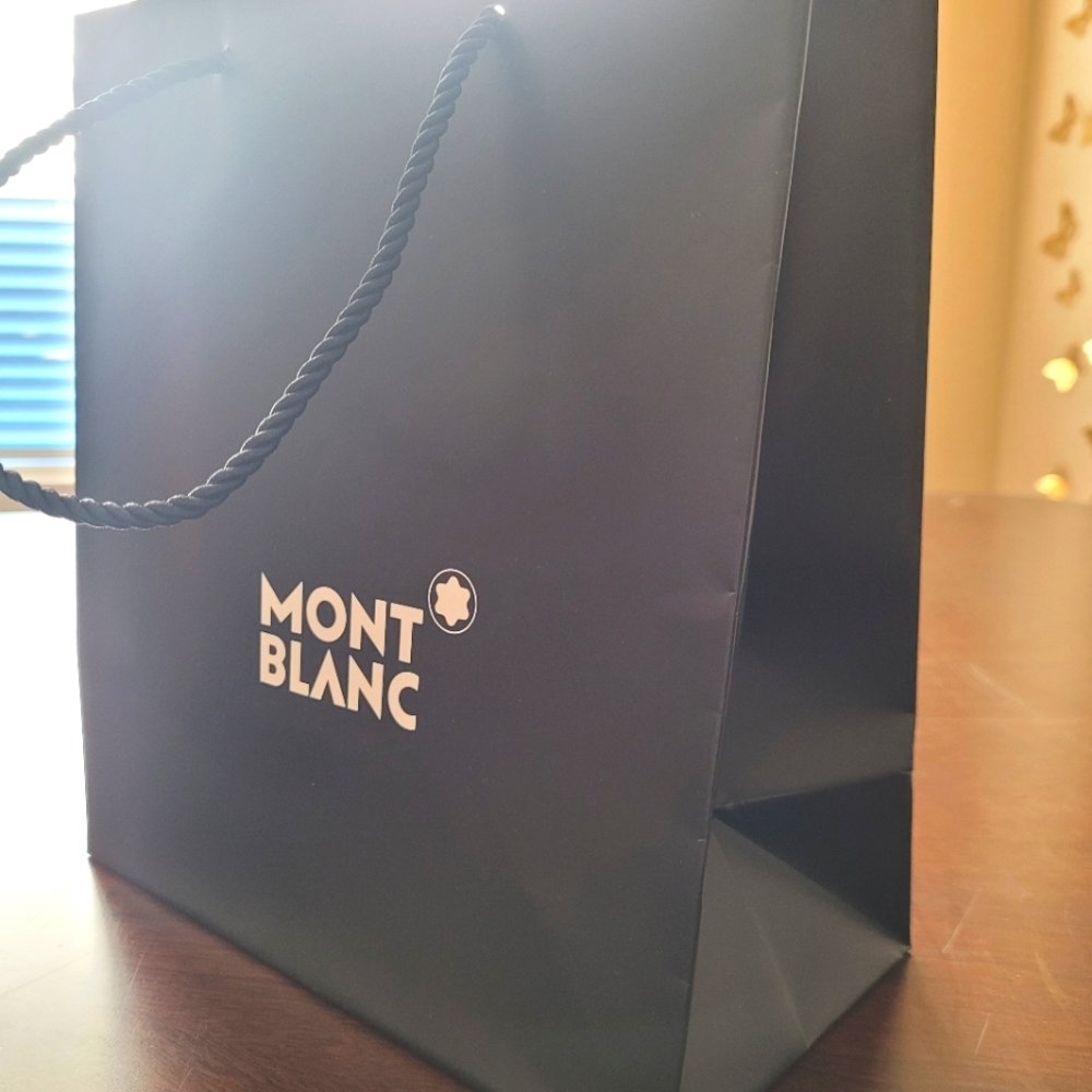 Montblanc shopping bag